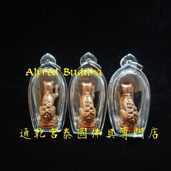 靈貓聖僧 龍婆堪布 2553年 金屬招財貓：圖片 2